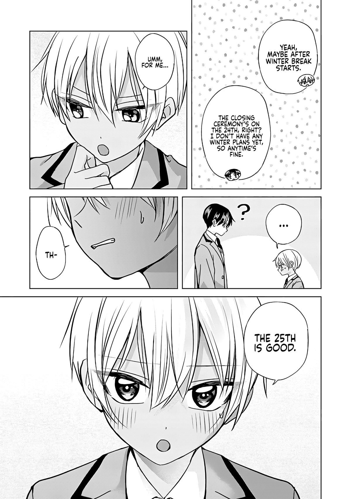 Kusunoki's Flunking Her High School Glow-Up Chapter 49 - Page 17