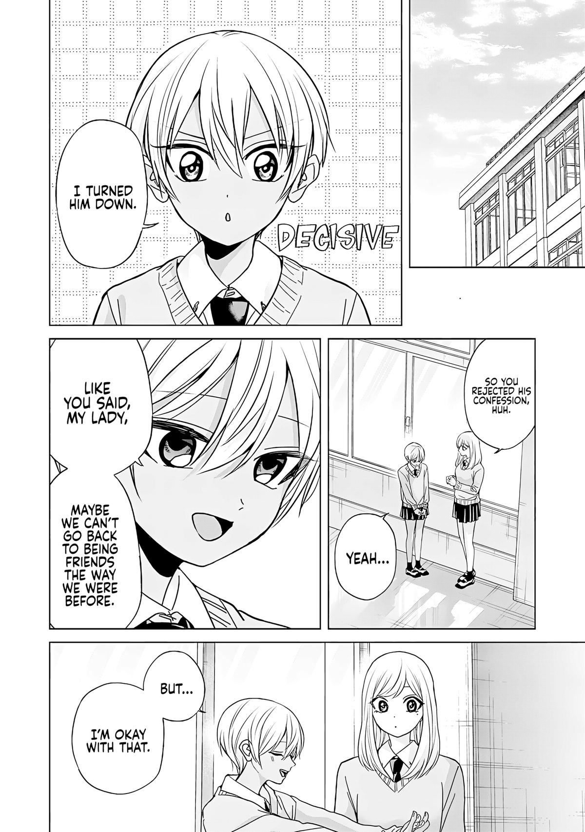 Kusunoki's Flunking Her High School Glow-Up Chapter 44.2 - Page 6