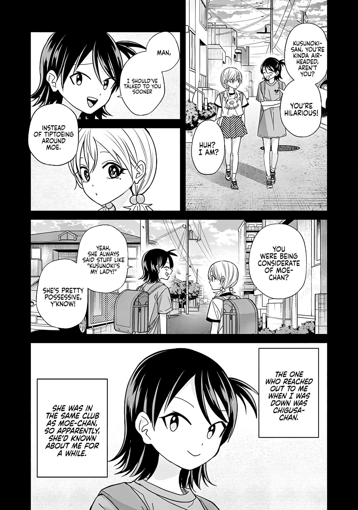 Kusunoki's Flunking Her High School Glow-Up Chapter 45.1 - Page 5