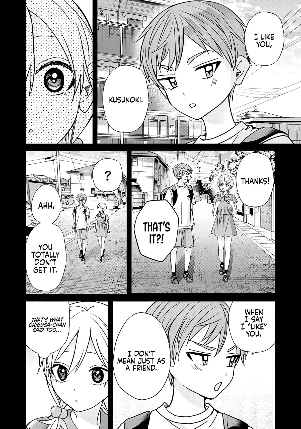 Kusunoki's Flunking Her High School Glow-Up Chapter 45.1 - Page 16