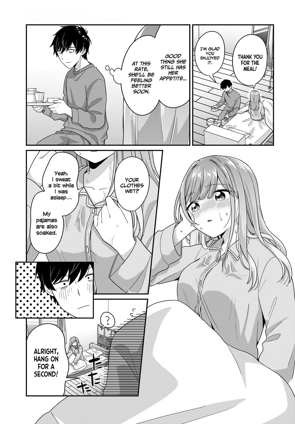 Kutabire Salarymen no Ore, 7nenburi ni Saikai shita Bishoujo JK to Dosei wo Hajimaru Chapter 9 - Page 10