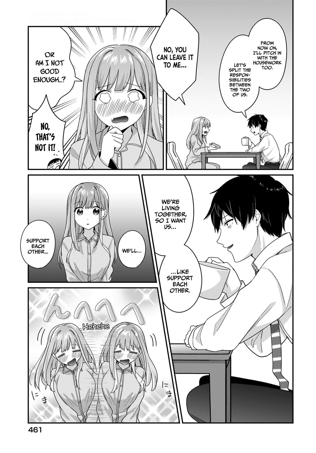 Kutabire Salarymen no Ore, 7nenburi ni Saikai shita Bishoujo JK to Dosei wo Hajimaru Chapter 9 - Page 20