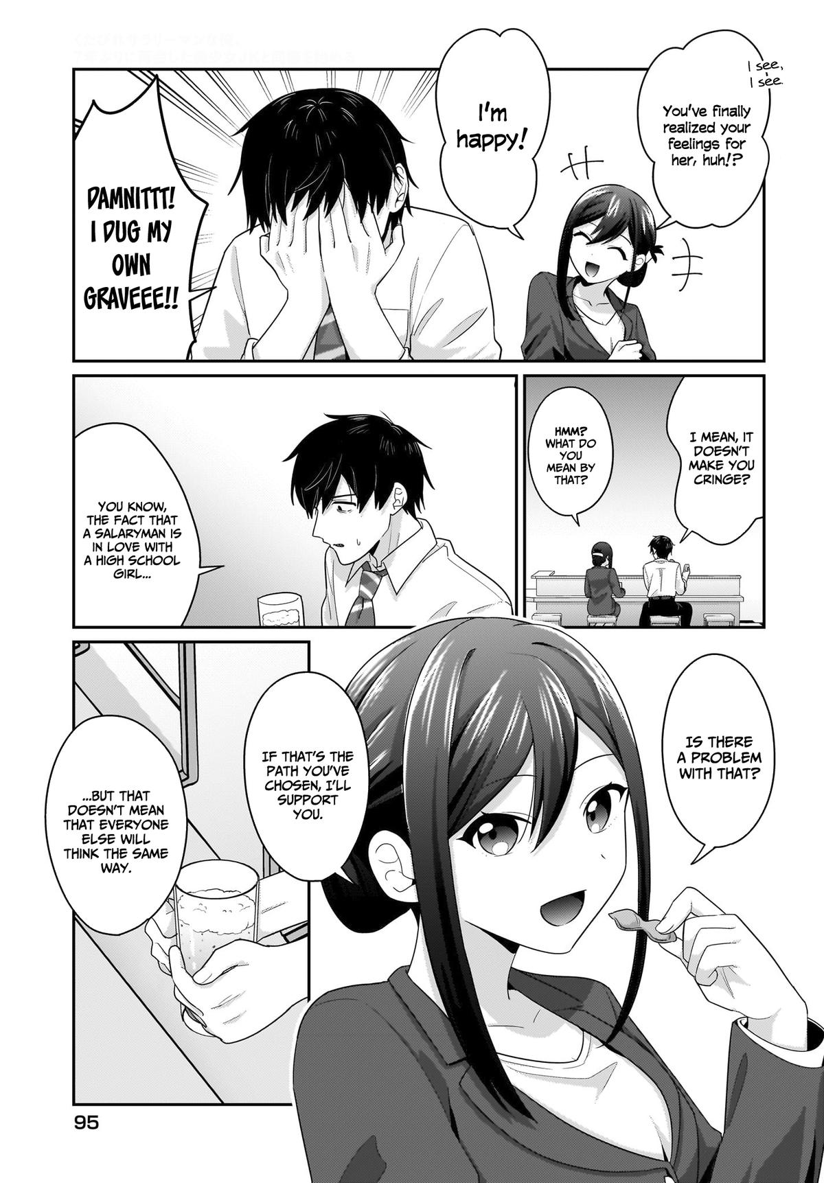 Kutabire Salarymen no Ore, 7nenburi ni Saikai shita Bishoujo JK to Dosei wo Hajimaru Chapter 11 - Page 10