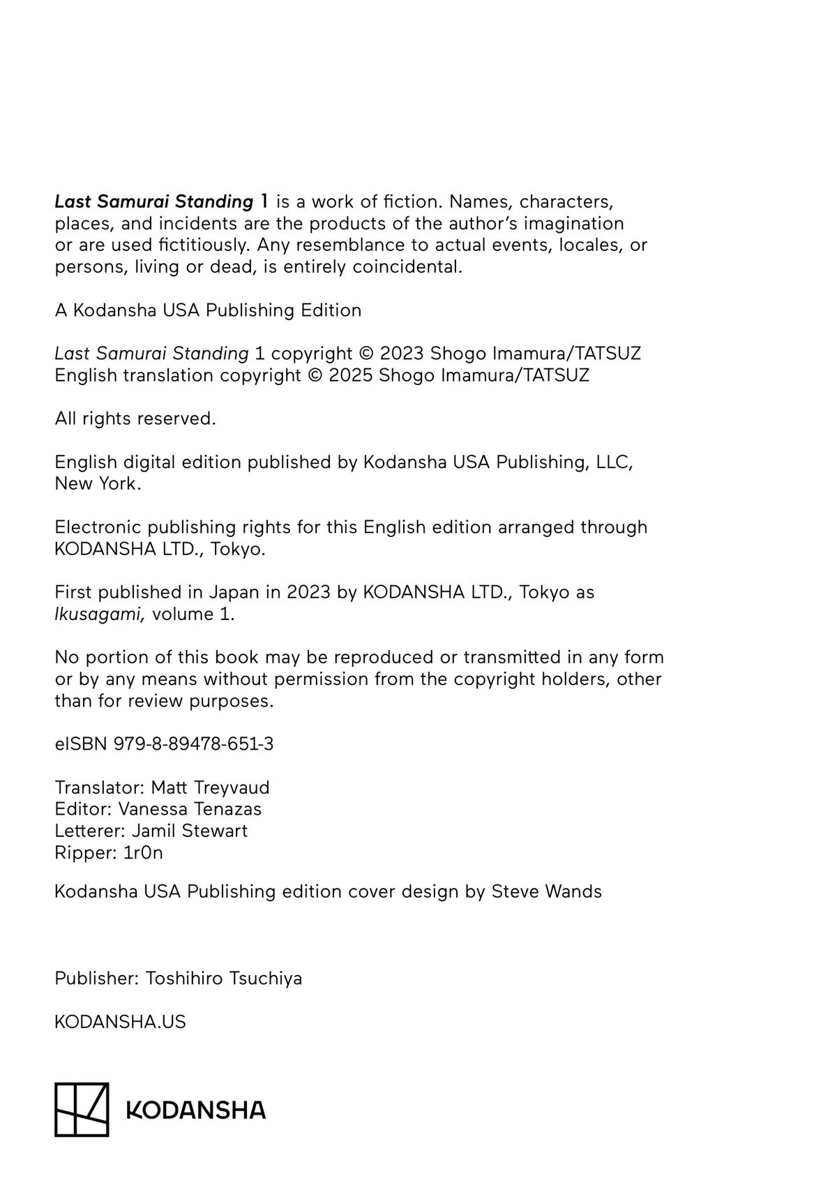 Last Samurai Standing Chapter 8 - Page 21