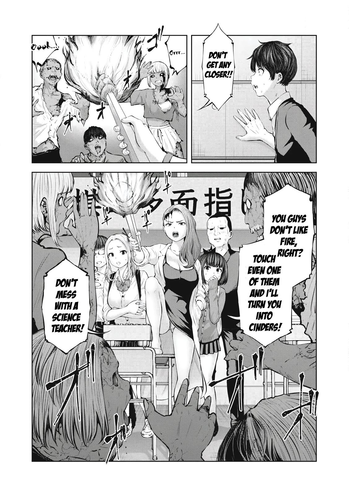 Let's Make a Harem in a Zombie World! Chapter 1.2 - Page 4