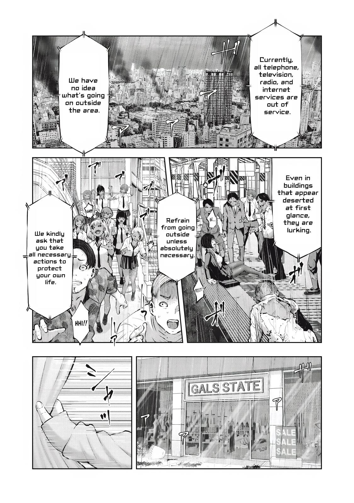 Let's Make a Harem in a Zombie World! Chapter 2.1 - Page 9