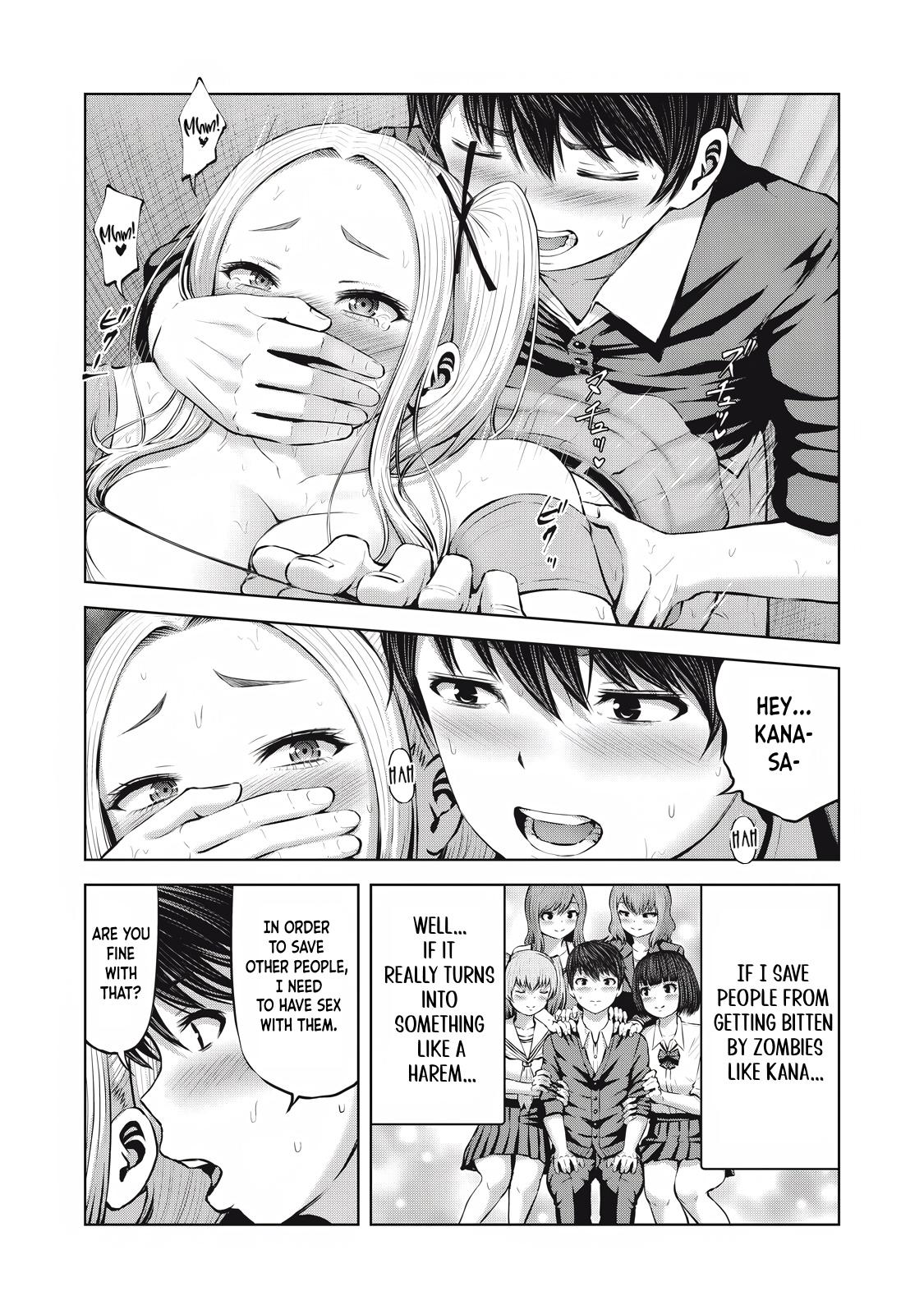 Let's Make a Harem in a Zombie World! Chapter 2.2 - Page 6