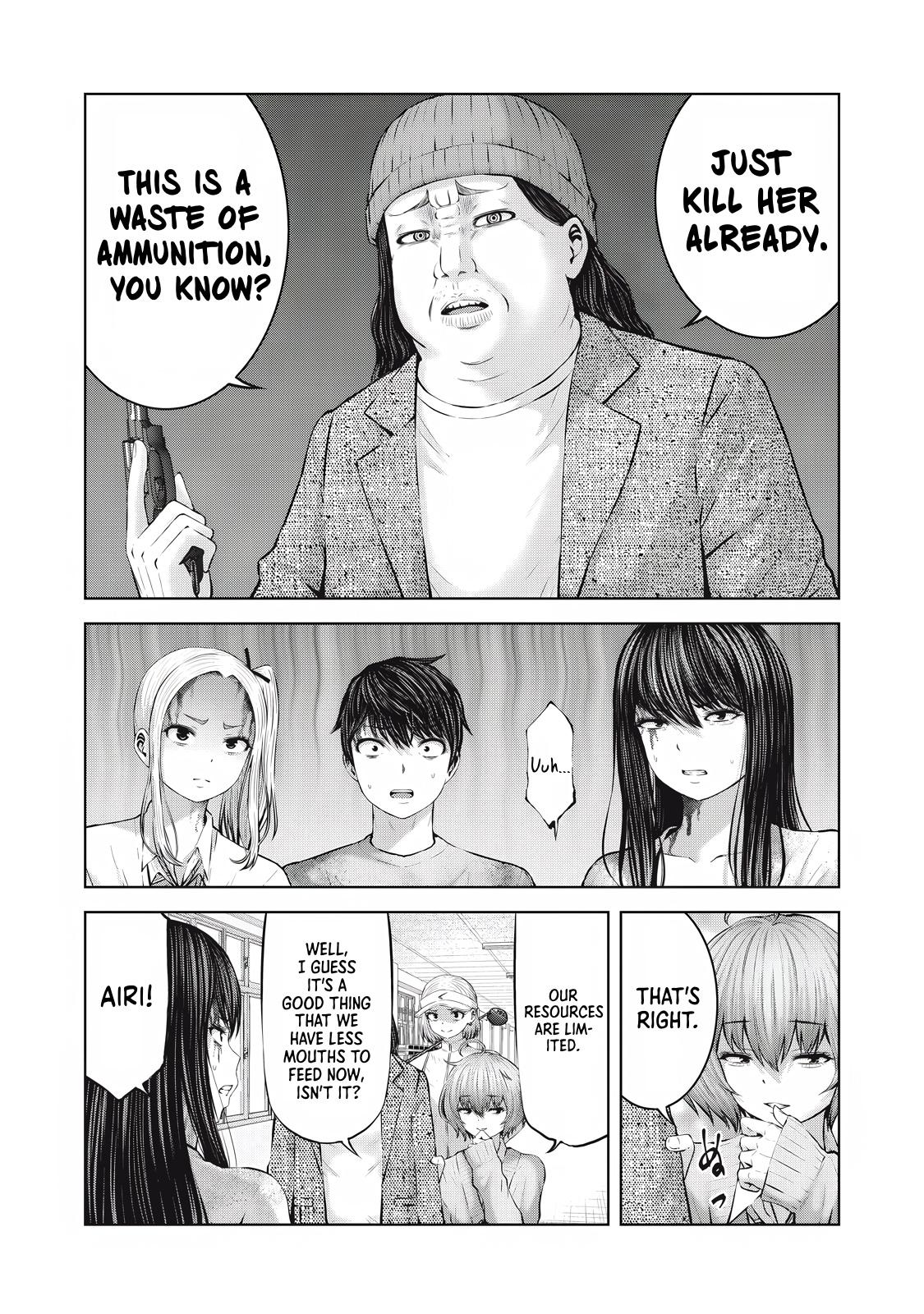 Let's Make a Harem in a Zombie World! Chapter 4.2 - Page 9