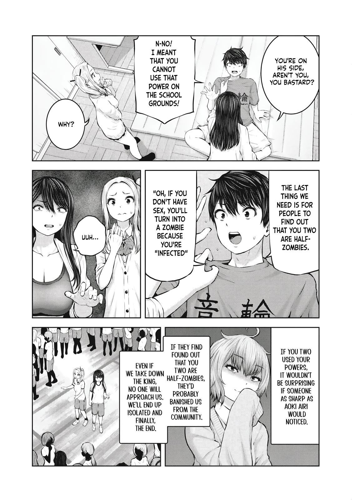 Let's Make a Harem in a Zombie World! Chapter 5.2 - Page 4