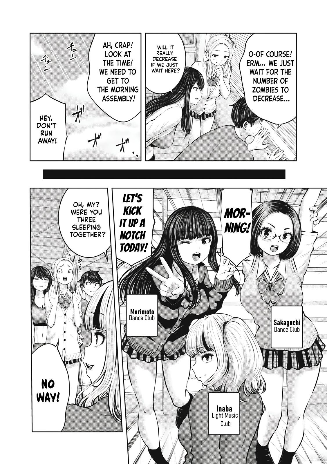 Let's Make a Harem in a Zombie World! Chapter 5.2 - Page 8