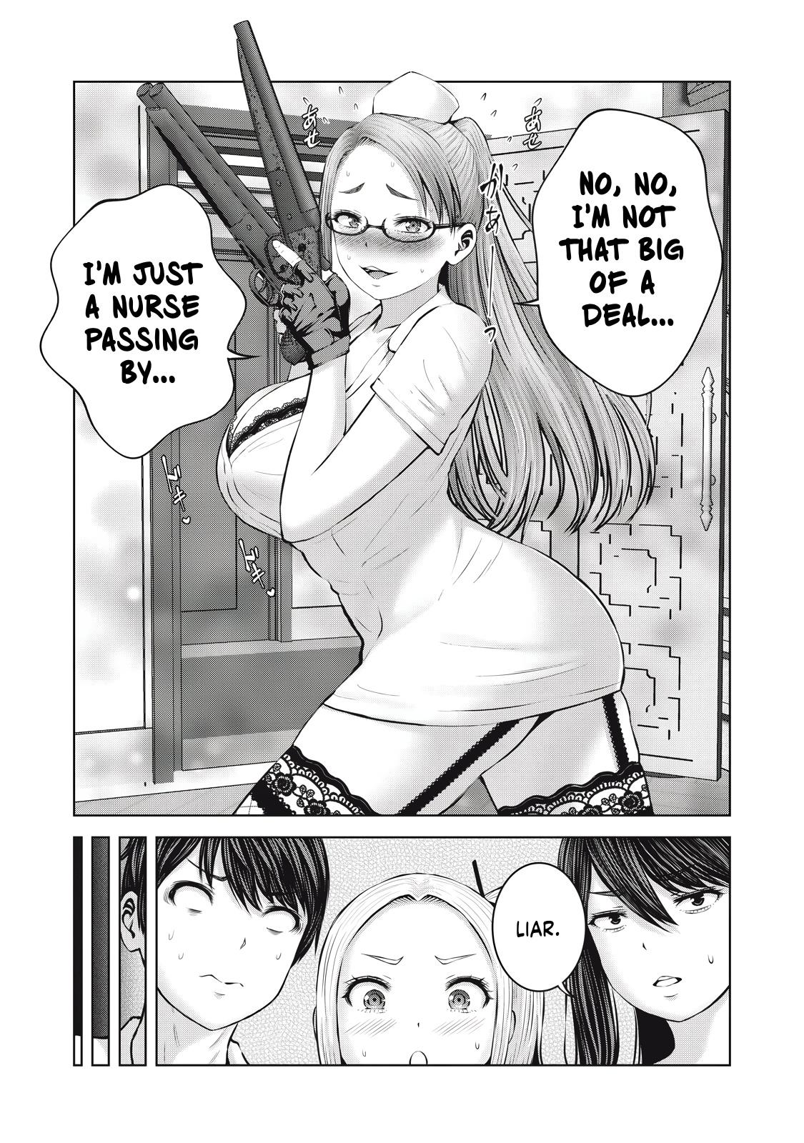 Let's Make a Harem in a Zombie World! Chapter 7.1 - Page 13