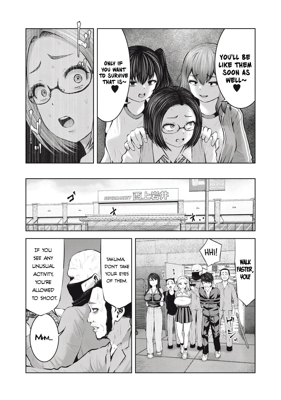 Let's Make a Harem in a Zombie World! Chapter 7.2 - Page 9