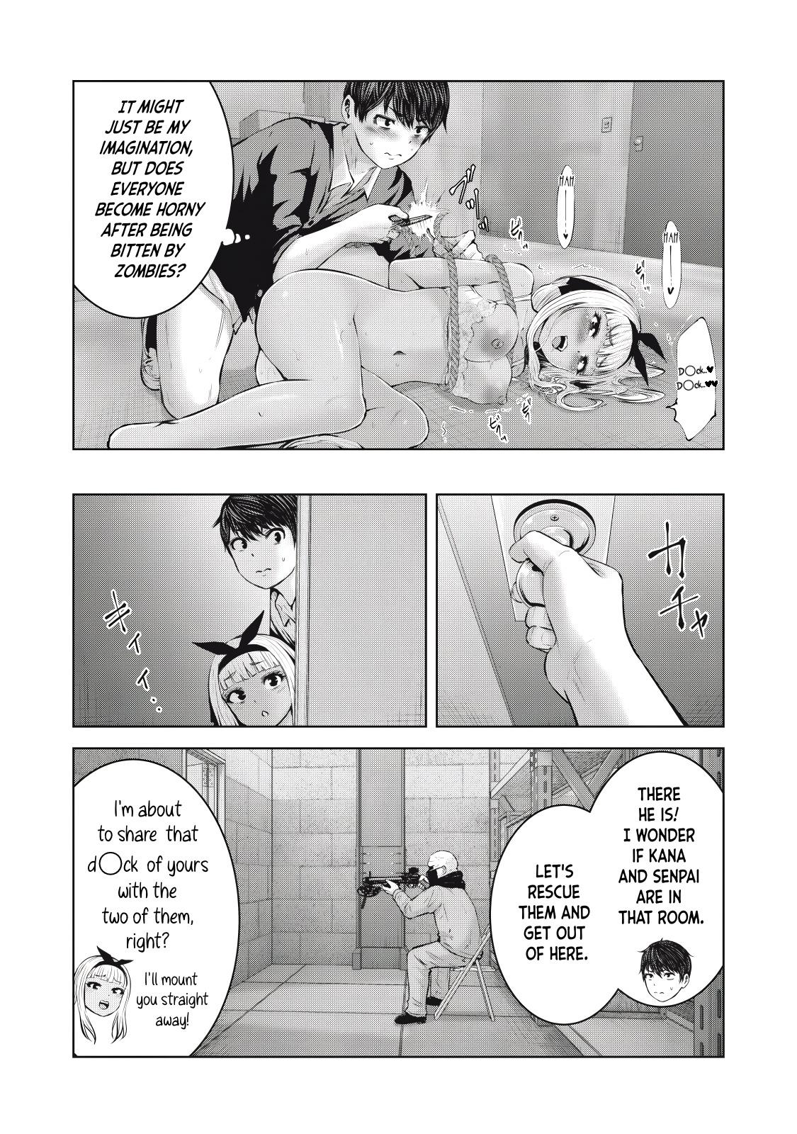 Let's Make a Harem in a Zombie World! Chapter 8.2 - Page 8