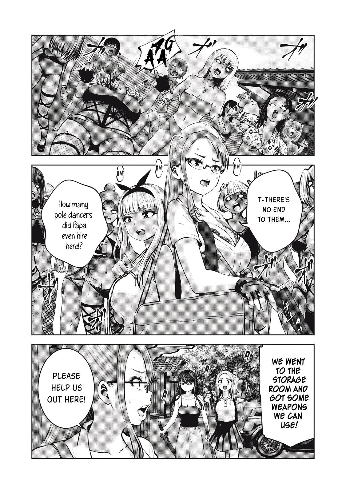 Let's Make a Harem in a Zombie World! Chapter 9.2 - Page 4
