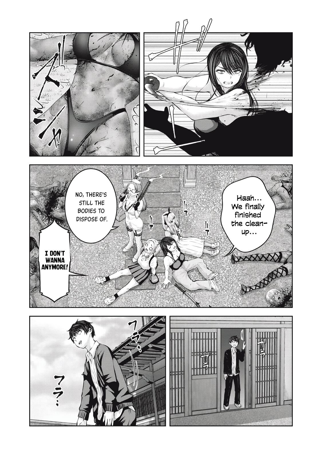 Let's Make a Harem in a Zombie World! Chapter 9.2 - Page 12