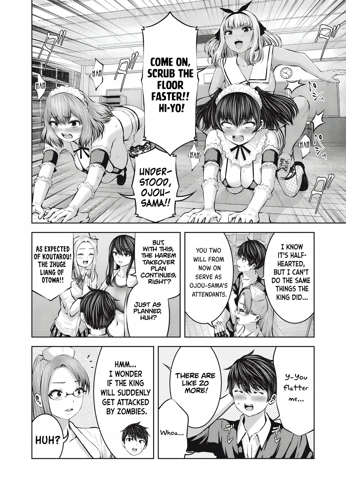 Let's Make a Harem in a Zombie World! Chapter 11.2 - Page 5