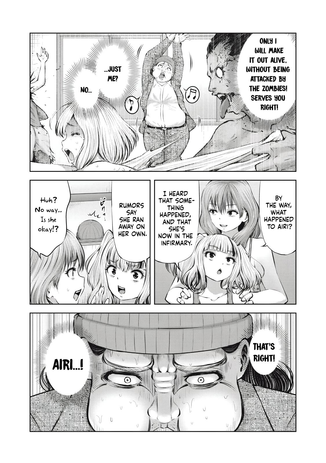 Let's Make a Harem in a Zombie World! Chapter 12.2 - Page 4