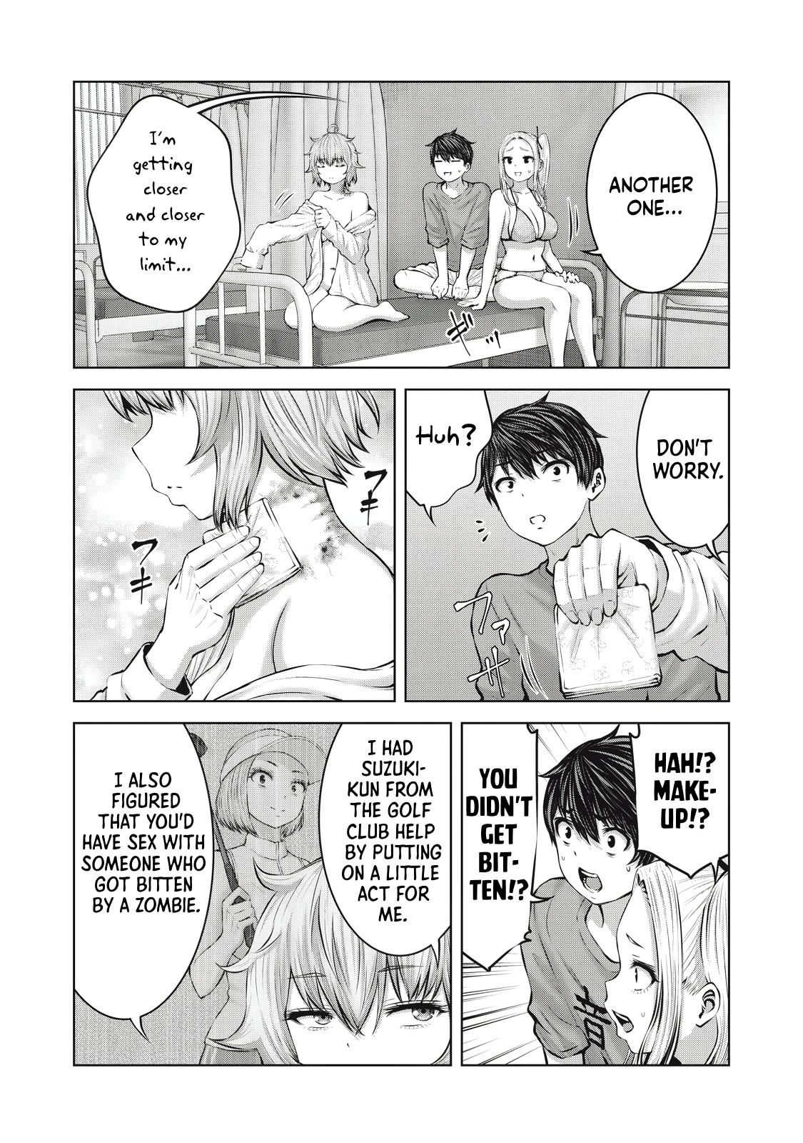 Let's Make a Harem in a Zombie World! Chapter 12.2 - Page 15