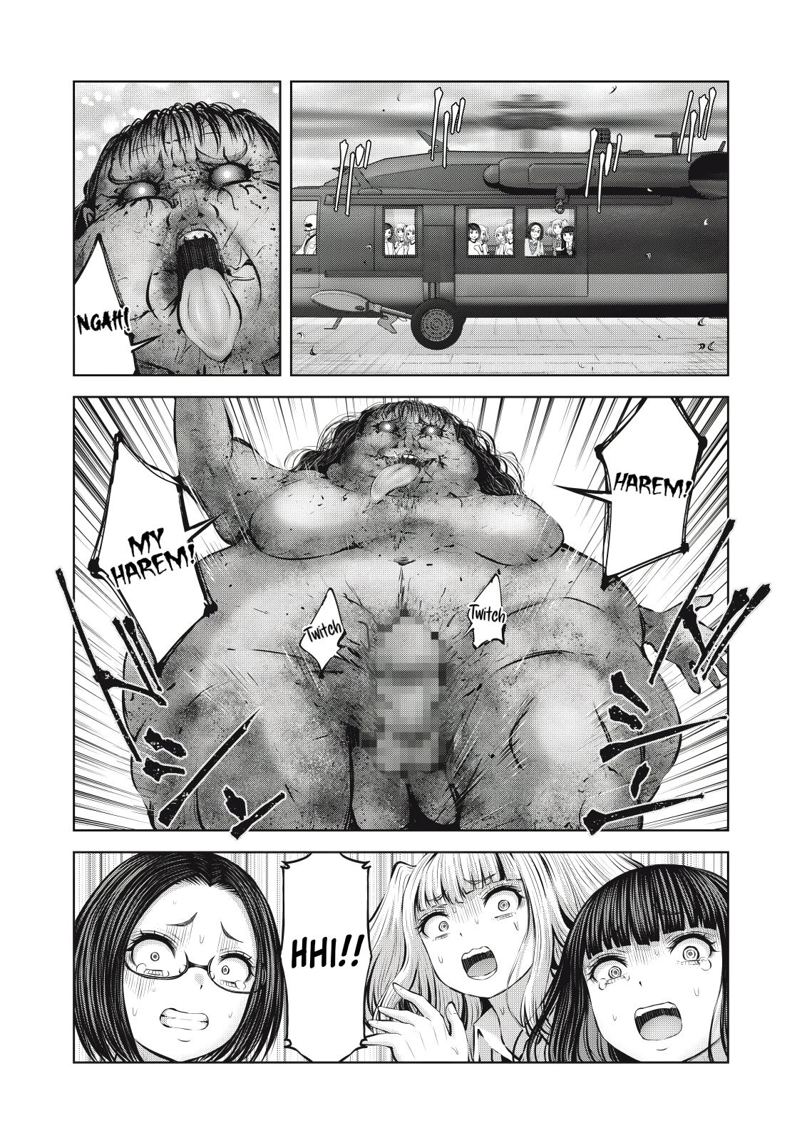 Let's Make a Harem in a Zombie World! Chapter 14.1 - Page 4