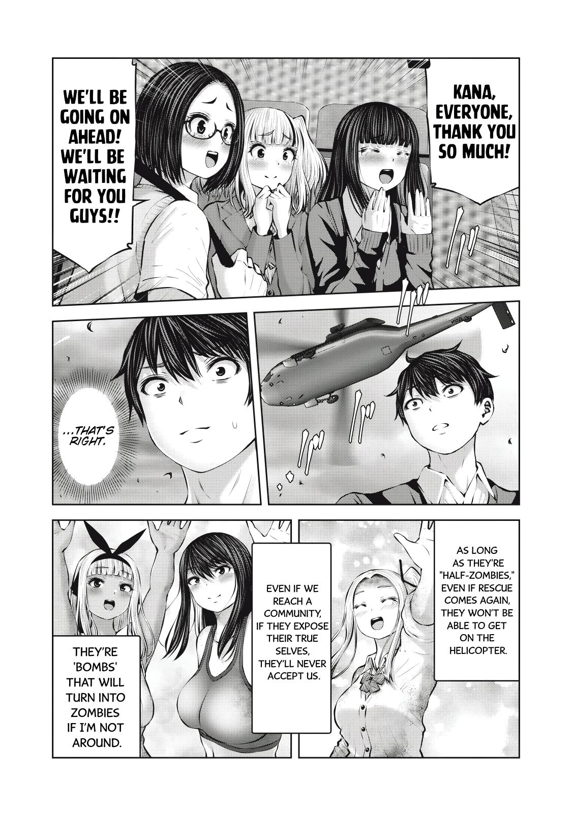 Let's Make a Harem in a Zombie World! Chapter 14.1 - Page 13