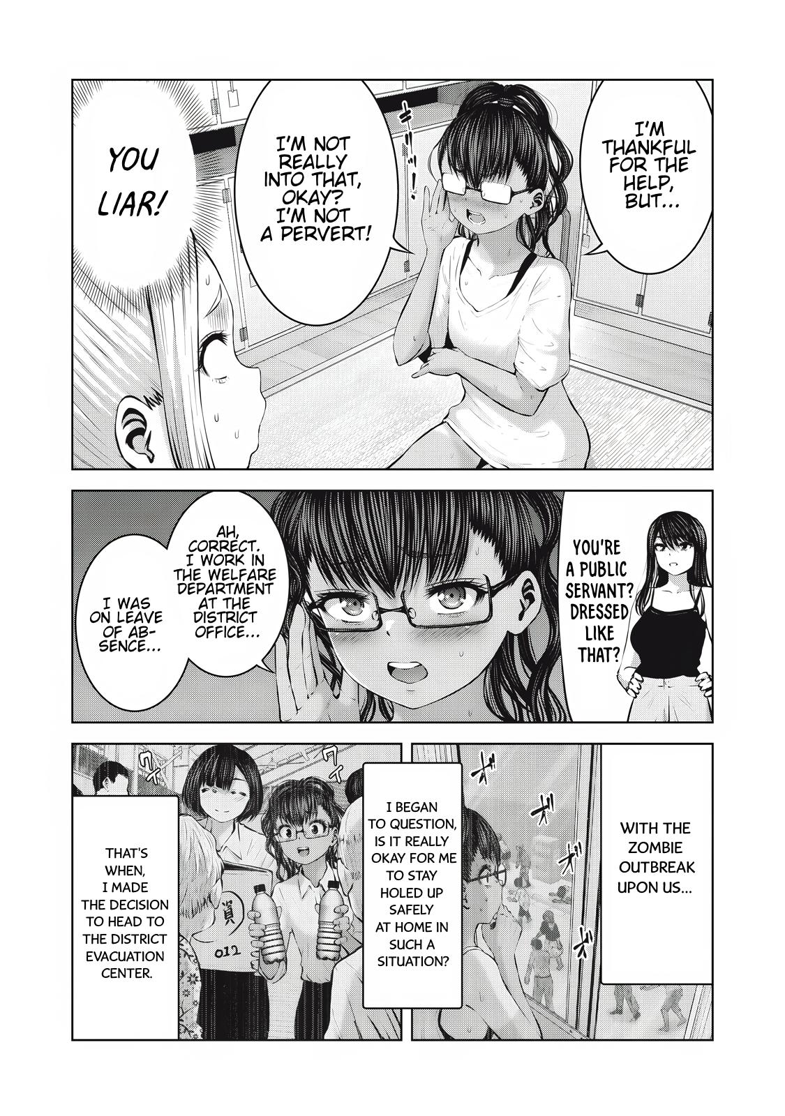 Let's Make a Harem in a Zombie World! Chapter 16.1 - Page 8