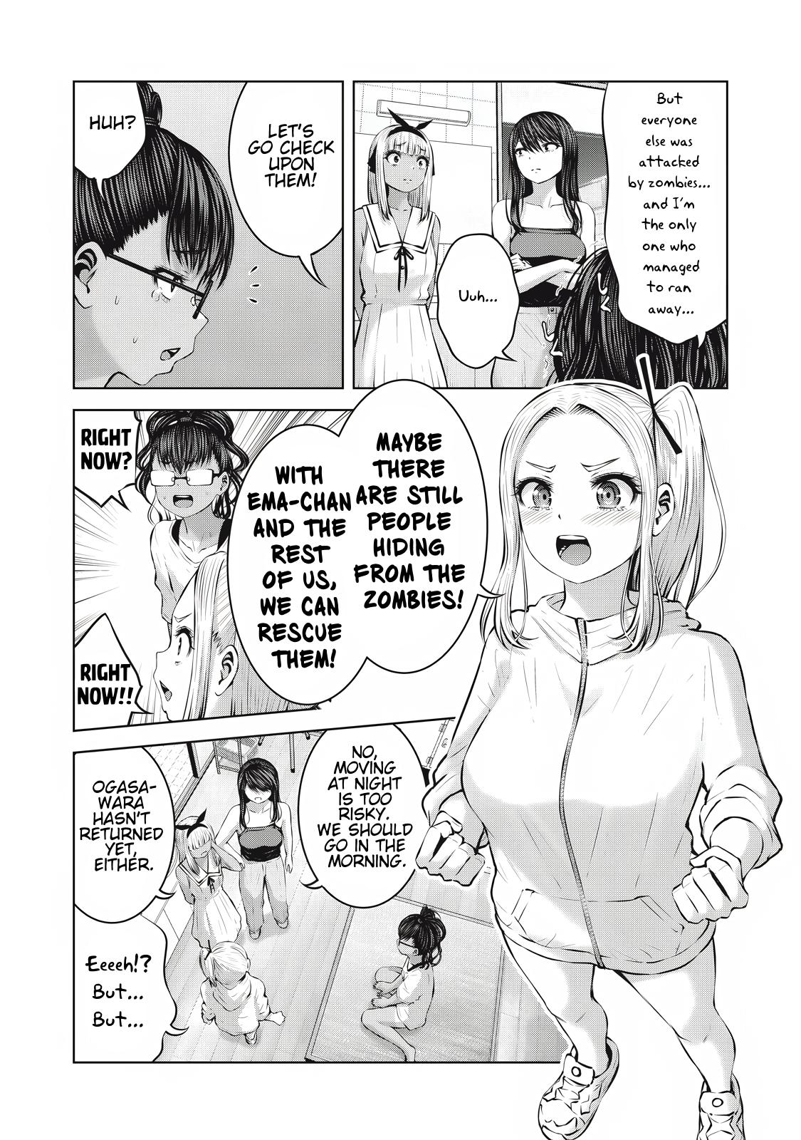 Let's Make a Harem in a Zombie World! Chapter 16.1 - Page 9