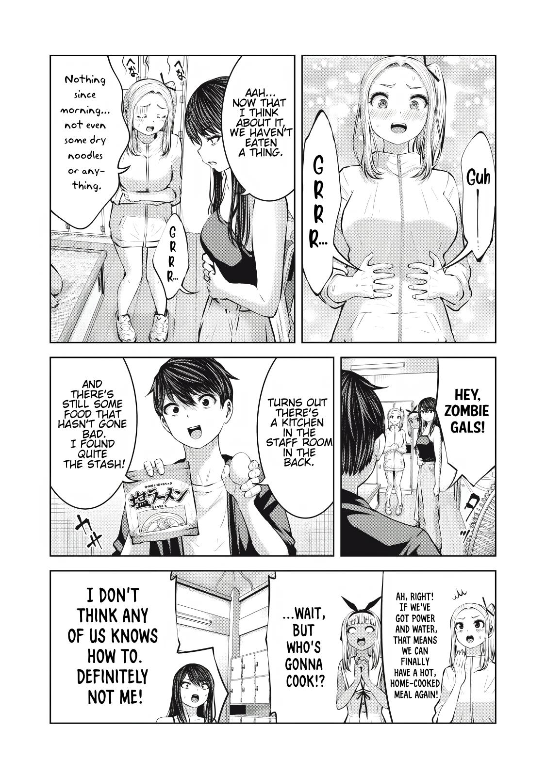 Let's Make a Harem in a Zombie World! Chapter 16.1 - Page 10