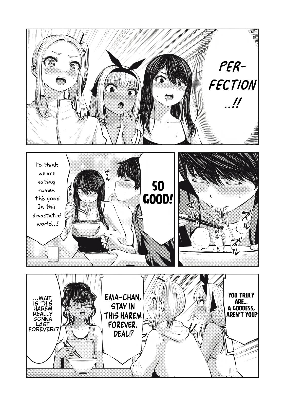 Let's Make a Harem in a Zombie World! Chapter 16.1 - Page 13