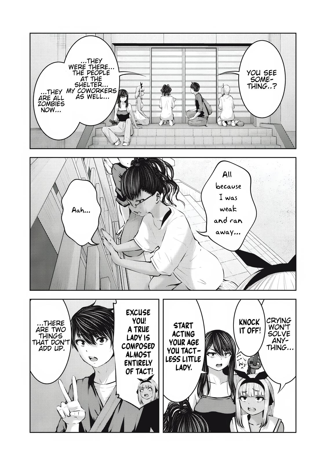 Let's Make a Harem in a Zombie World! Chapter 16.2 - Page 4