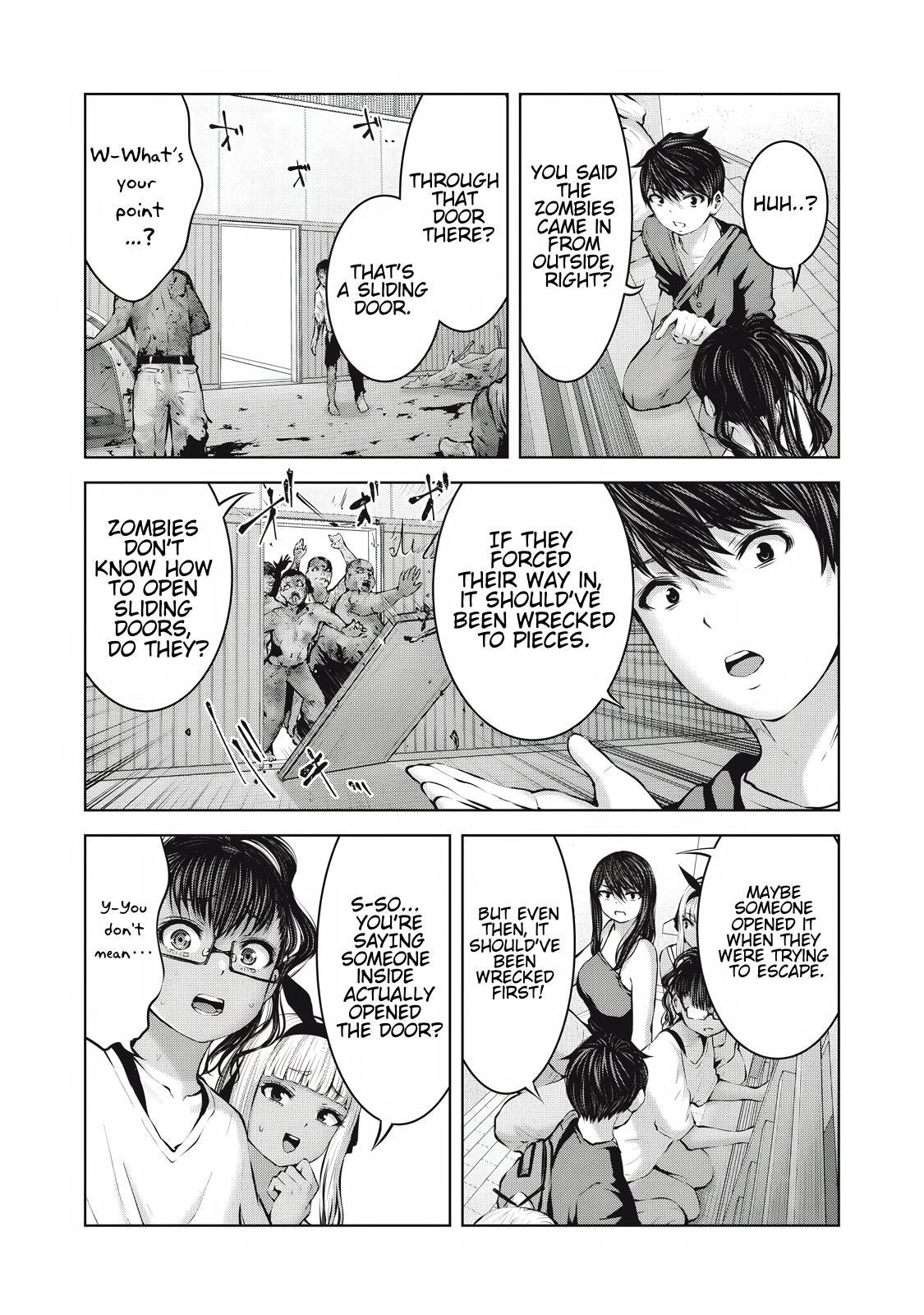 Let's Make a Harem in a Zombie World! Chapter 16.2 - Page 5