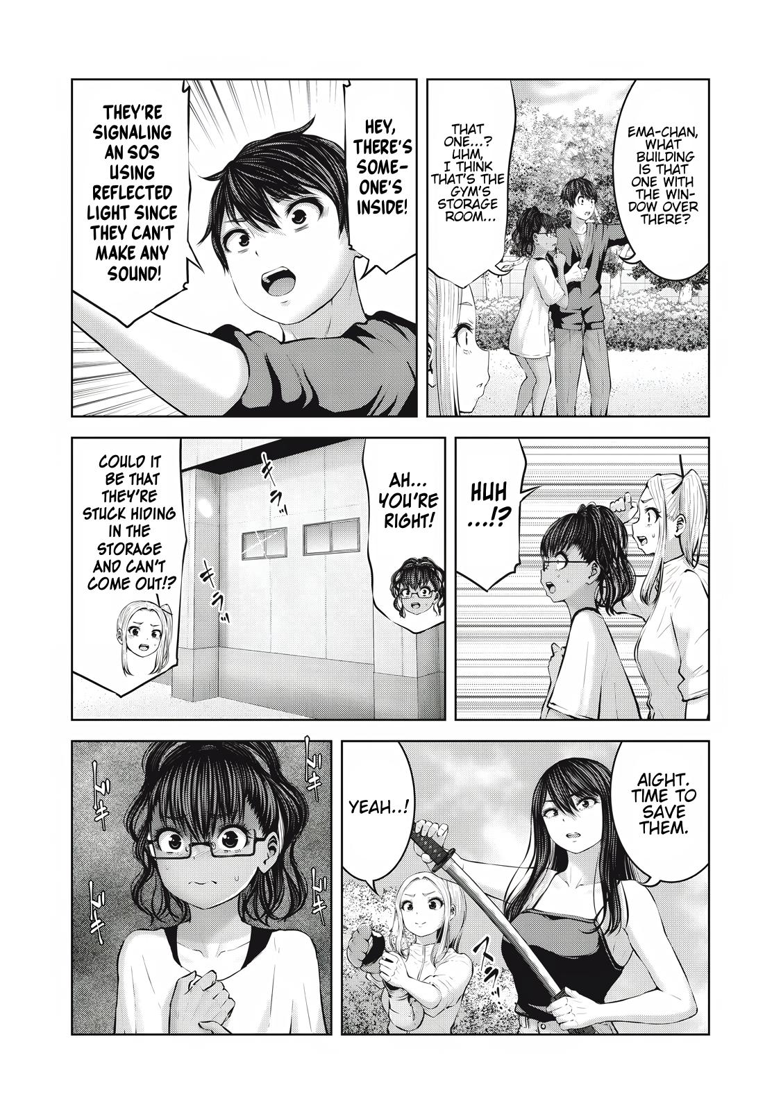 Let's Make a Harem in a Zombie World! Chapter 16.2 - Page 8