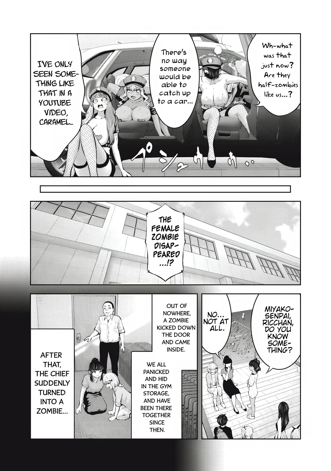 Let's Make a Harem in a Zombie World! Chapter 17.2 - Page 13