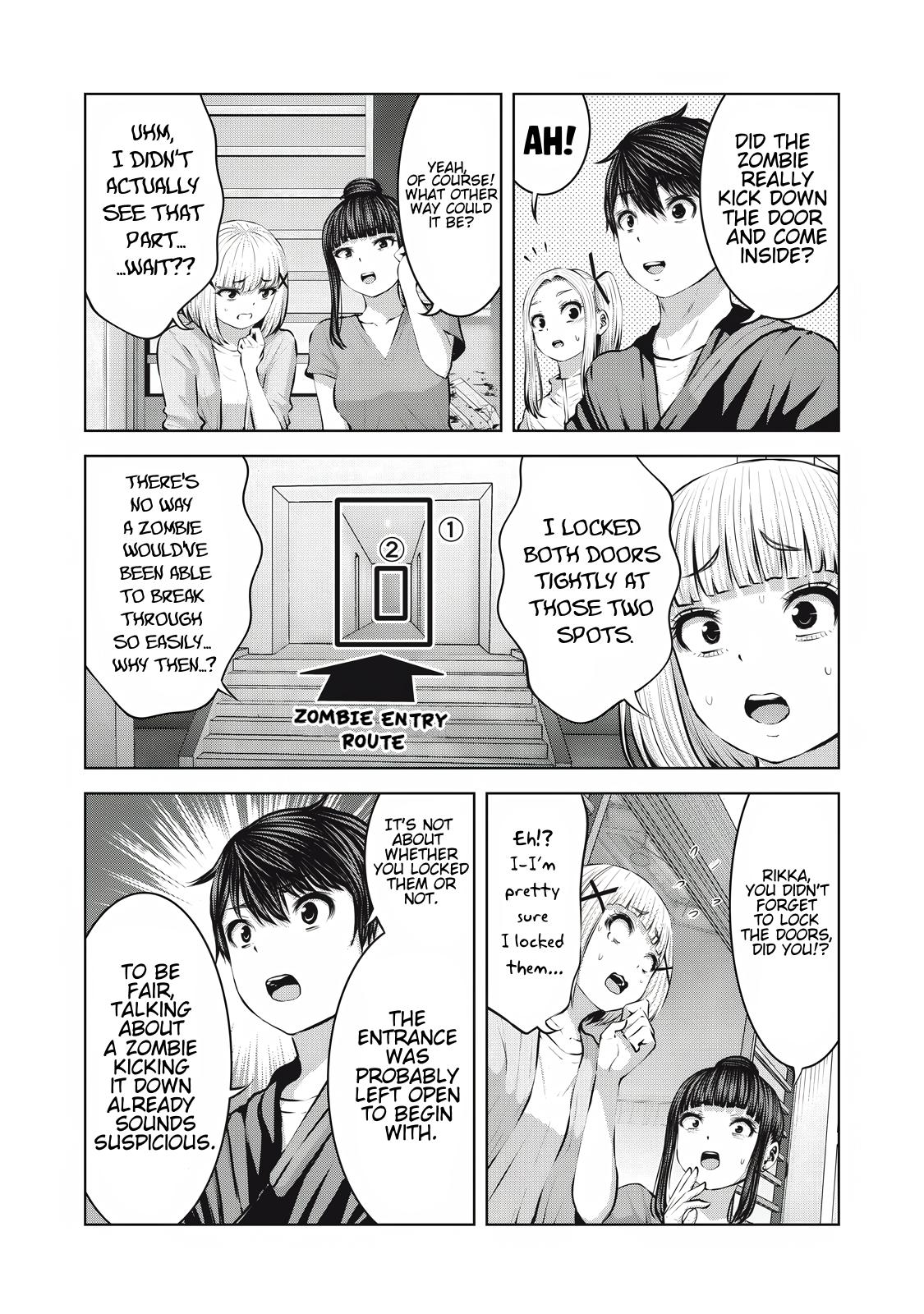 Let's Make a Harem in a Zombie World! Chapter 17.2 - Page 14