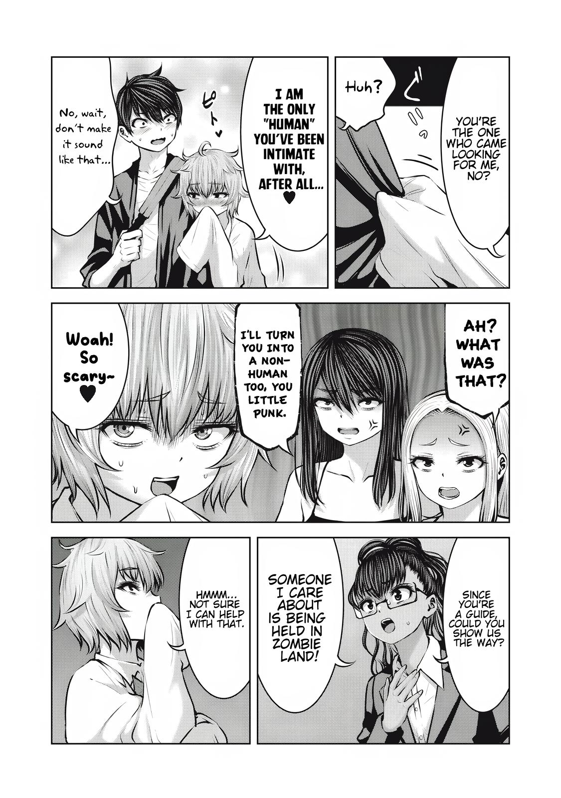 Let's Make a Harem in a Zombie World! Chapter 18.2 - Page 5