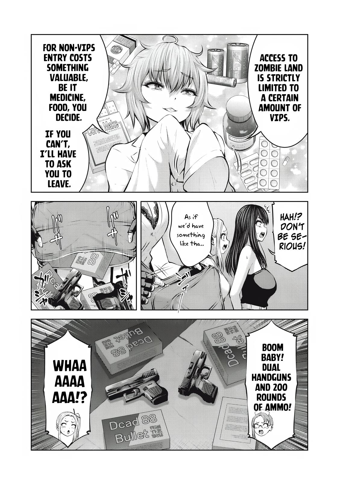 Let's Make a Harem in a Zombie World! Chapter 18.2 - Page 6