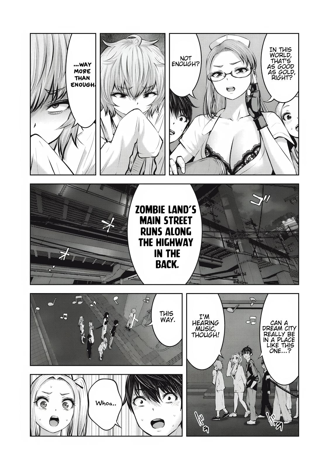 Let's Make a Harem in a Zombie World! Chapter 18.2 - Page 7