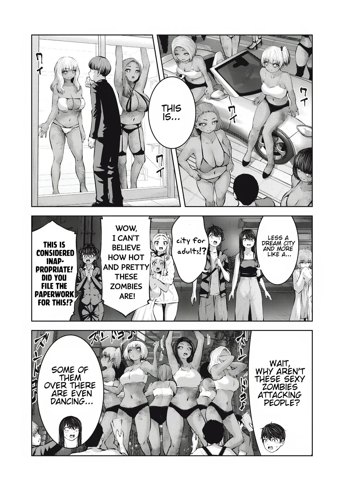 Let's Make a Harem in a Zombie World! Chapter 18.2 - Page 9