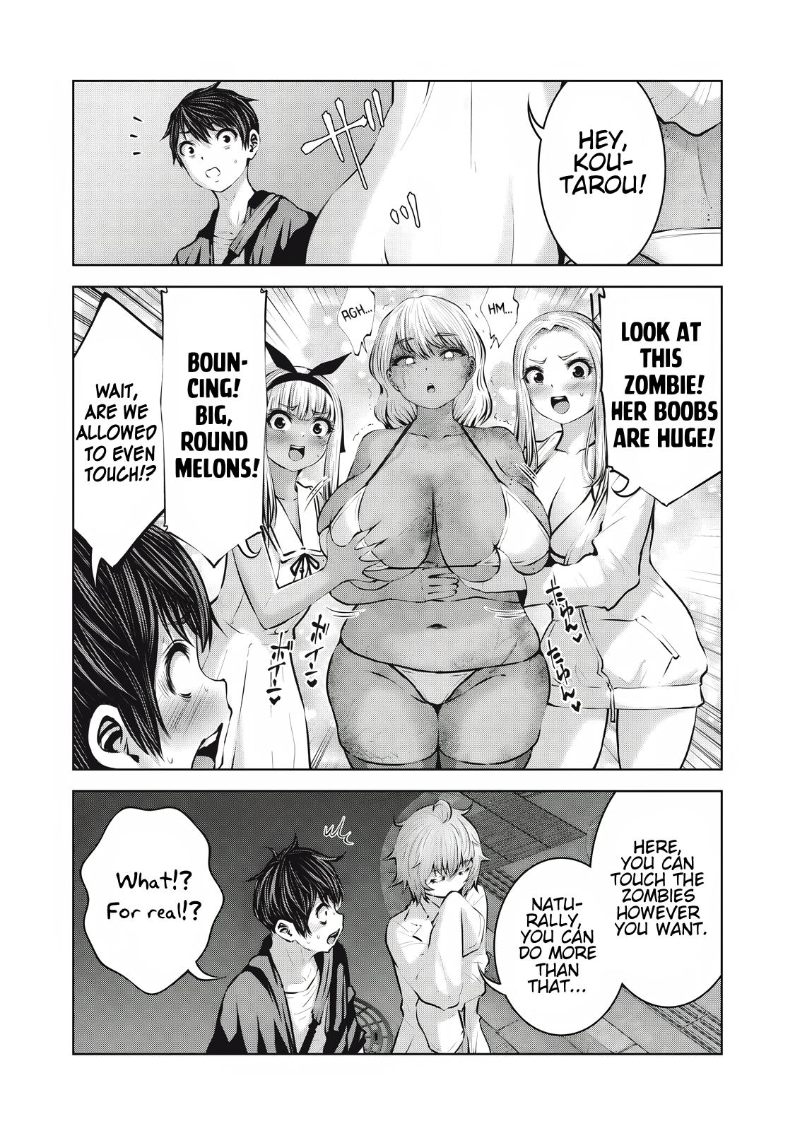 Let's Make a Harem in a Zombie World! Chapter 18.2 - Page 10