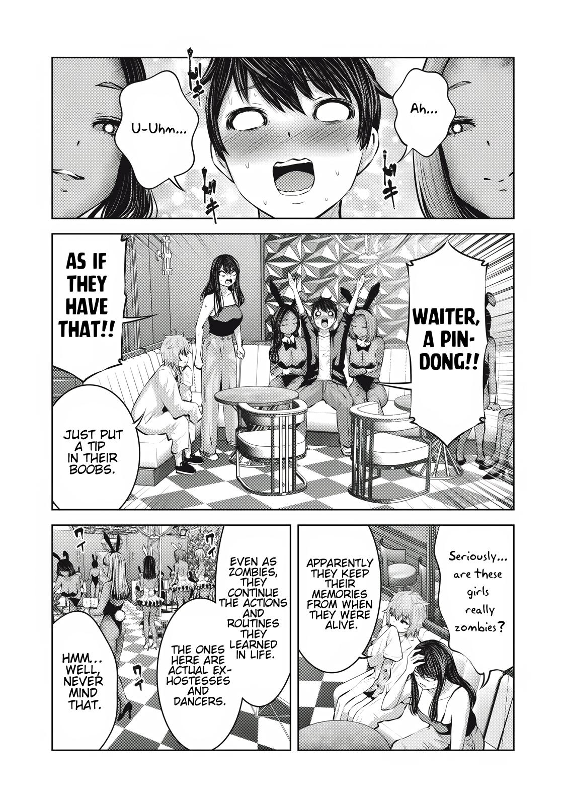 Let's Make a Harem in a Zombie World! Chapter 18.2 - Page 14