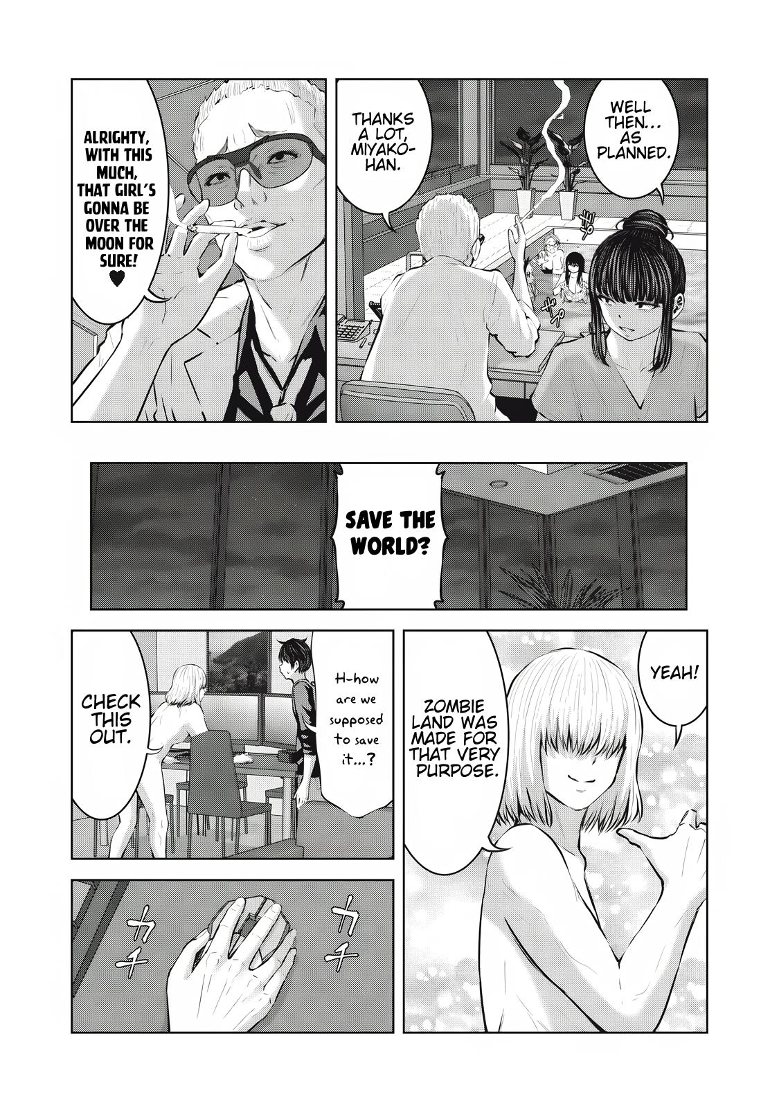 Let's Make a Harem in a Zombie World! Chapter 21.2 - Page 7