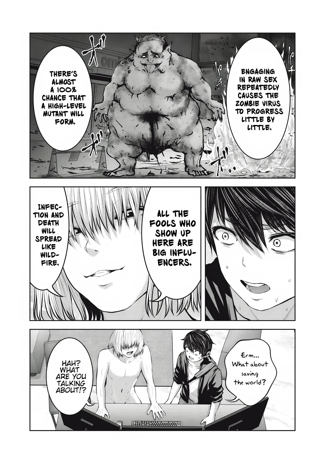 Let's Make a Harem in a Zombie World! Chapter 21.2 - Page 11