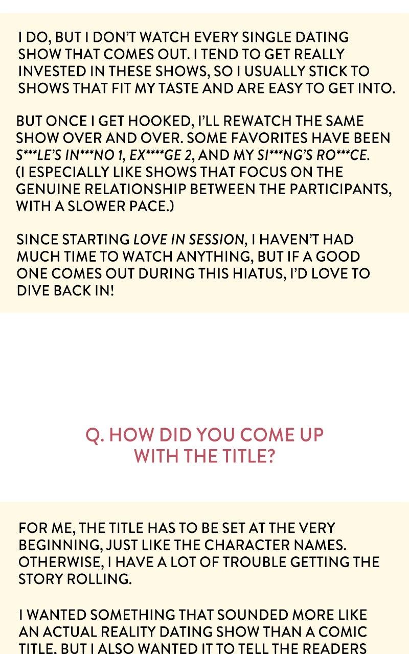 Love in Session Chapter 58.5 - Page 38