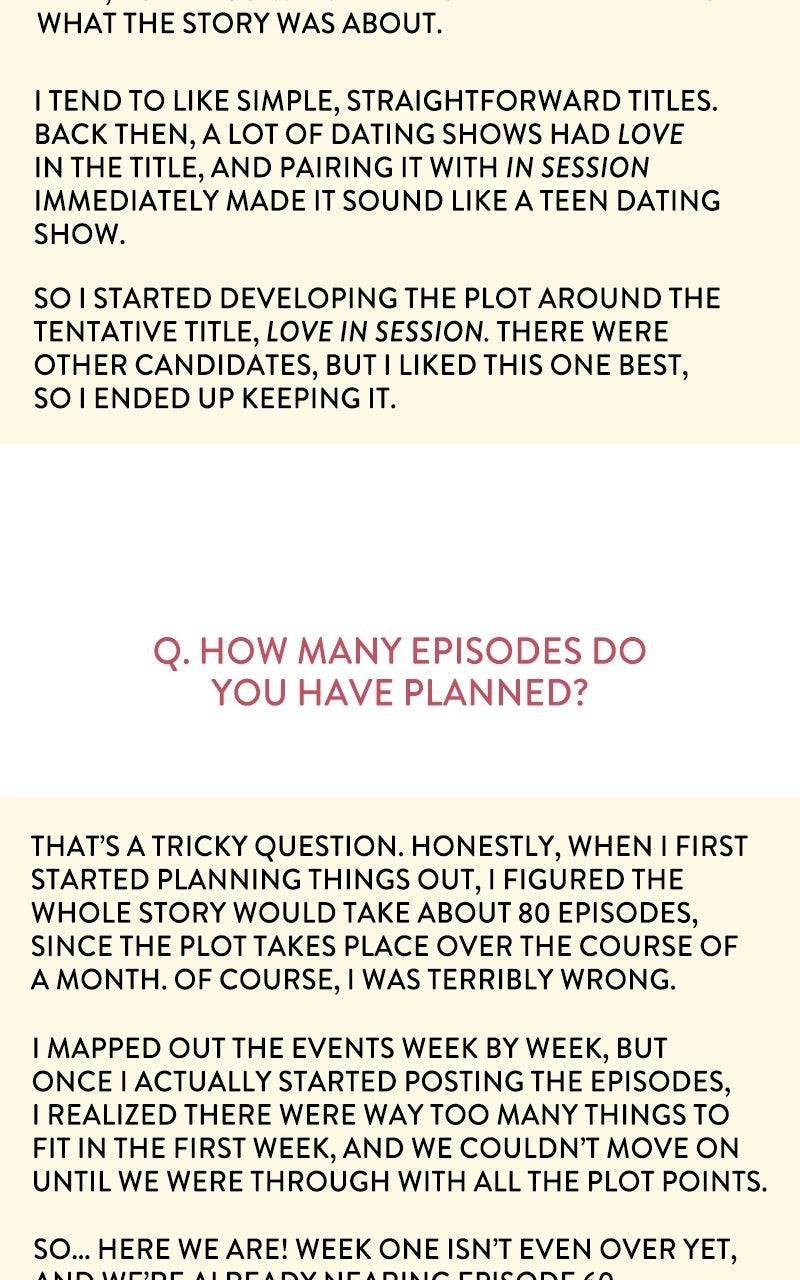 Love in Session Chapter 58.5 - Page 39