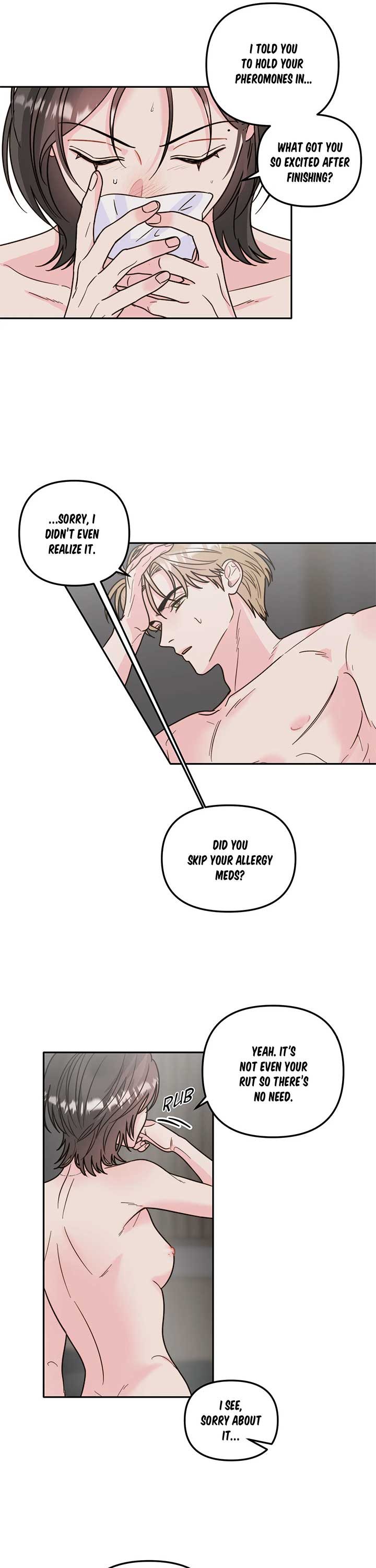 Love Rides on Pheromone Allergy Chapter 1 - Page 9