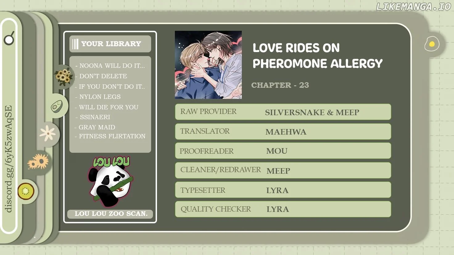 Love Rides on Pheromone Allergy Chapter 23 - Page 142