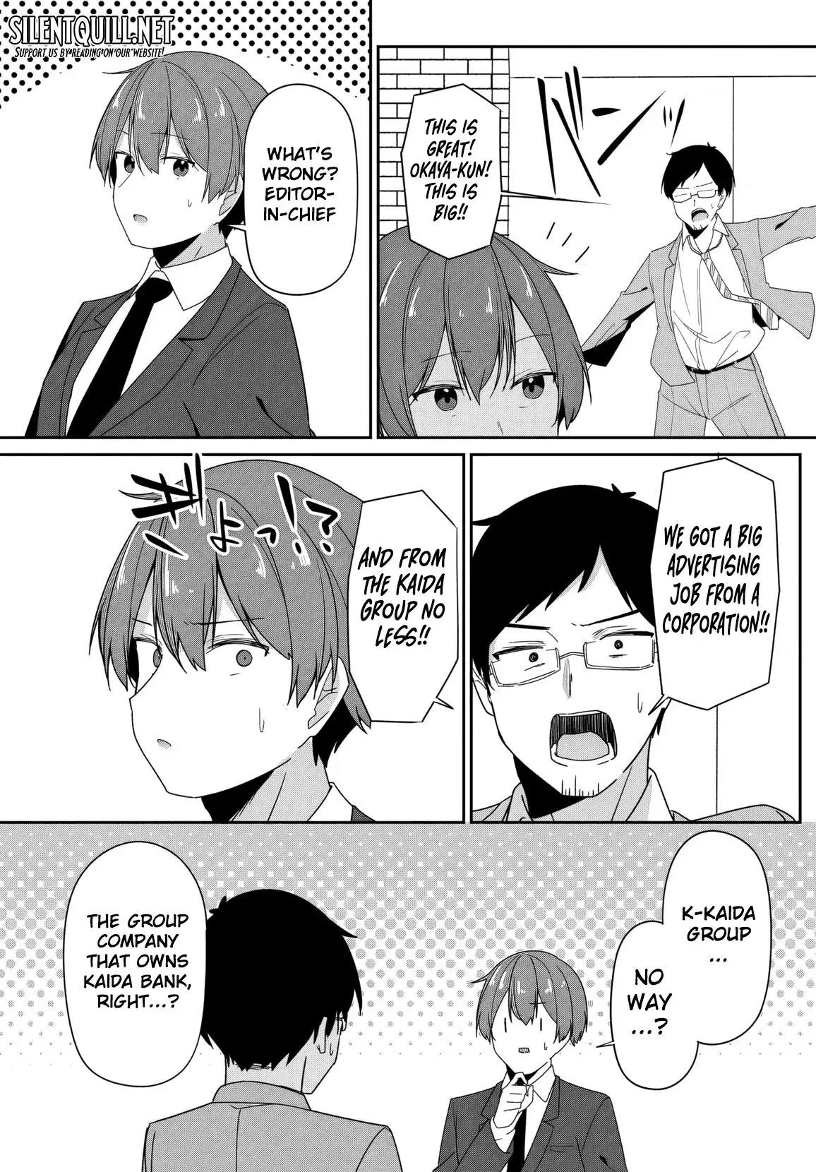 Madogiwa Henshuu to Baka ni Sareta Ore ga, Futago JK to Doukyo suru Koto ni Natta Chapter 6 - Page 13