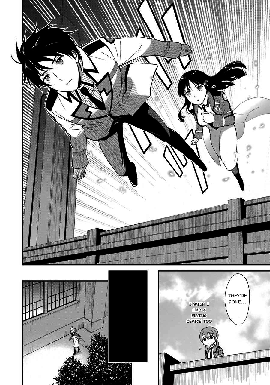 Mahouka Koukou no Rettousei - Raihousha Hen Chapter 14 - Page 10