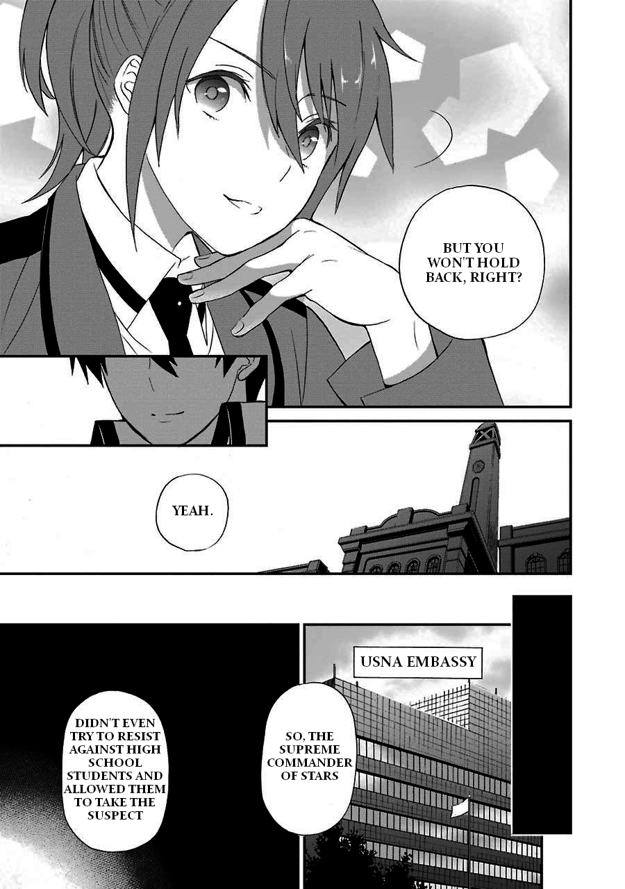 Mahouka Koukou no Rettousei - Raihousha Hen Chapter 16 - Page 9