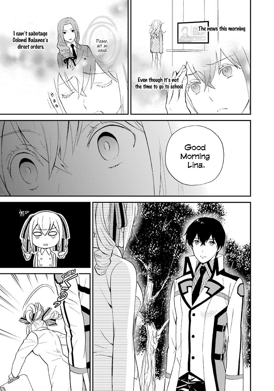 Mahouka Koukou no Rettousei - Raihousha Hen Chapter 17 - Page 12