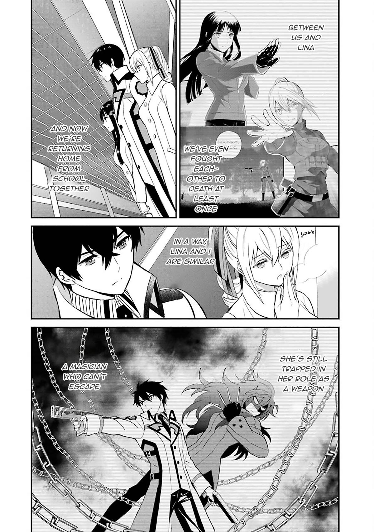 Mahouka Koukou no Rettousei - Raihousha Hen Chapter 20 - Page 10